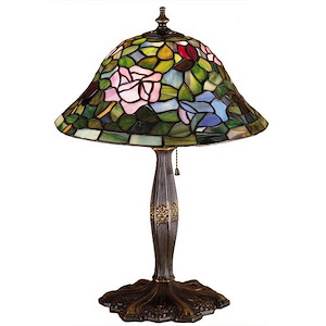 Tiffany Rosebush - 1 Light Accent Lamp - 75114