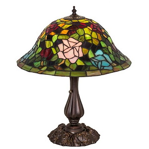 Tiffany Rosebush - 1 Light Table Lamp - 75119