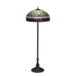 Tiffany Candice - Three Light Floor Lamp