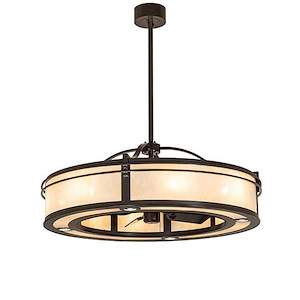 Sargent - 8 Light Fandelier-48 Inches Tall and 45 Inches Wide - 1360696