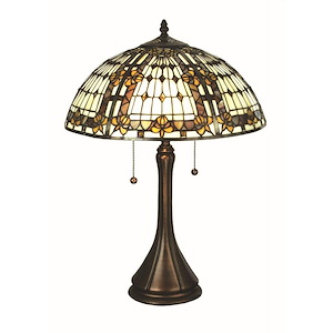Fleur-De-Lis - 22.5 Inch 2 Light Table Lamp