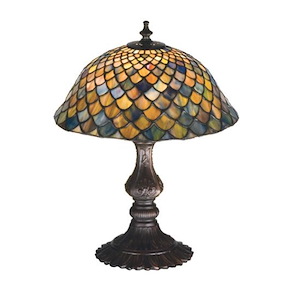 Fishscale - 15 Inch 1 Light Accent Lamp - 75171