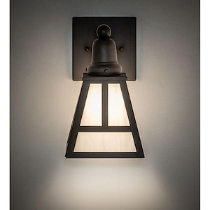 T Mission - 1 Light Wall Sconce-10.5 Inches Tall and 6 Inches Wide - 1361224