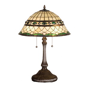Tiffany Roman - 2 Light Table Lamp - 75232