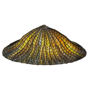 Tiffany Lotus Leaf - 24 Inch Shade