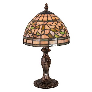 Tiffany Turning Leaf - 1 Light Mini Lamp - 75329