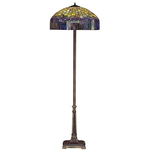 Tiffany Candice - 2 Light Floor Lamp - 75379