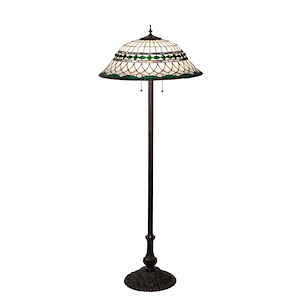 Tiffany Roman - Three Light Floor Lamp