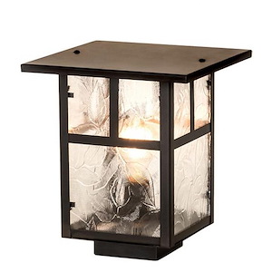 T Mission - 1 Light Deck Light-10 Inches Tall and 13 Inches Wide - 1361580