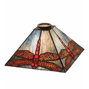Prairie Dragonfly - 10 Inch Square Shade - 927957