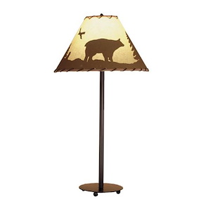 Bear In The Woods - 1 Light Table Lamp