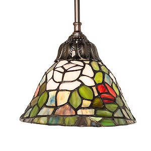 Tiffany Rosebush - 1 Light Mini Pendant - 75579
