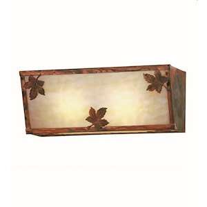 Maple Leaf - 2 Light Bath Vanity-6 Inches Tall and 16 Inches Wide - 1362094