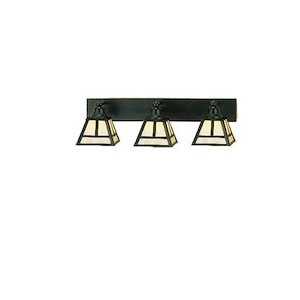 T Mission - 3 Light Bath Vanity-10 Inches Tall and 8.5 Inches Wide - 1362164