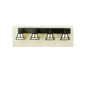 T Mission - 4 Light Bath Vanity-10 Inches Tall and 8.5 Inches Wide - 1362165