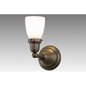 5.5 Inch W Revival Oyster Bay Goblet Wall Sconce