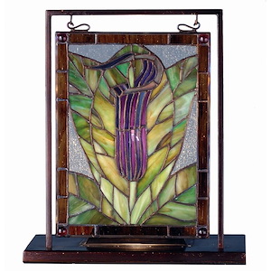 Jack-In-The-Pulpit - 1 Light Lighted Mini Tabletop Window