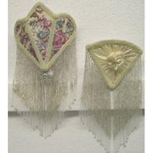 Fabric & Fringe - 11 Inch Floral Night Light - 243031