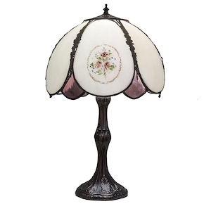 Roses - 22 Inch 1 Light Table Lamp