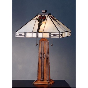 Parker Poppy - 23.5 Inch 2 Light Table Lamp