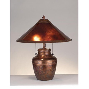 Sutter - 19 Inch 2 Light Table Lamp