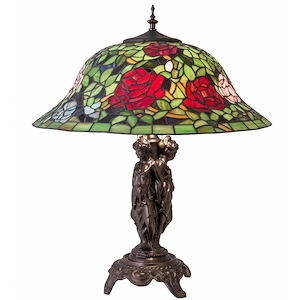 Rosebush - Two Light Table Lamp