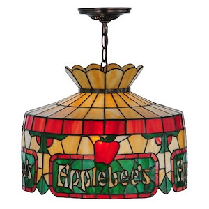 Personalized - 1 Light Applebee'S Pendant - 828581