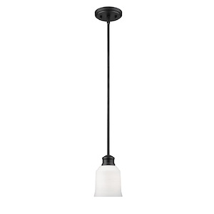 Burbank - 1 Light Mini-Pendant-45.25 Inches Tall and 5 Inches Wide