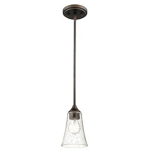 Natalie - 1 Light Pendant-46.5 Inches Tall and 5 Inches Wide - 708080
