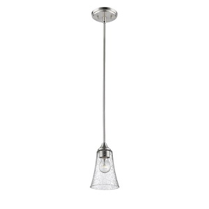Natalie - 1 Light Pendant-46.5 Inches Tall and 5 Inches Wide - 708080