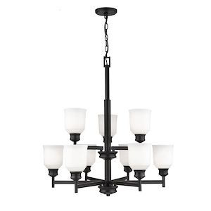 Burbank - 9 Light Chandelier-32.5 Inches Tall and 29.5 Inches Wide - 1147029