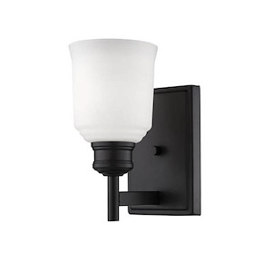 Burbank - 1 Light Wall Sconce-9.25 Inches Tall and 5 Inches Wide