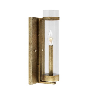 Milan - 1 Light Wall Sconce-14.75 Inches Tall and 4.75 Inches Wide