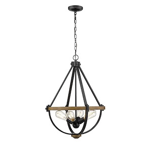 Ellijay - 4 Light Pendant-25.5 Inches Tall and 20 Inches Wide - 1093351