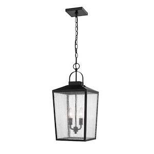 Devens - 2 Light Outdoor Hanging Lantern-22 Inches Tall and 10 Inches Wide