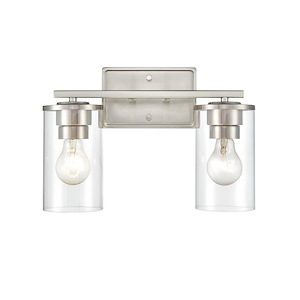 Verlana - 2 Light Bath Vanity-9.88 Inches Tall and 14 Inches Wide - 1160512