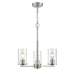 Verlana - 3 Light Chandelier-21.25 Inches Tall and 19 Inches Wide - 1158328