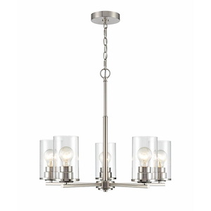 Verlana - 5 Light Chandelier-21.25 Inches Tall and 24 Inches Wide