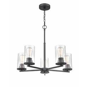 Verlana - 5 Light Chandelier-21.25 Inches Tall and 24 Inches Wide - 1062283