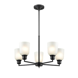 Amberle - 5 Light Chandelier-53.25 Inches Tall and 24 Inches Wide