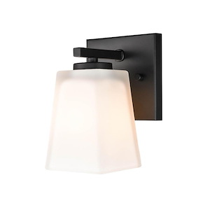 1 Light Wall Sconce-7 Inches Tall and 4.5 Inches Wide