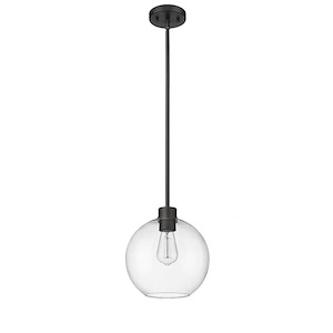 Basin - 1 Light Outdoor Hanging Pendant-49.16 Inches Tall and 10 Inches Wide - 1276225
