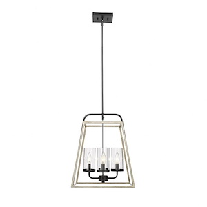 Bonnie - 4 Light Pendant-18.5 Inches Tall and 15.88 Inches Wide