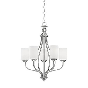 Lansing - 5 Light Chandelier-28 Inches Tall and 23 Inches Wide