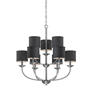 Jackson - 9 Light Chandelier-31 Inches Tall and 29.5 Inches Wide