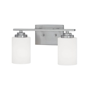 Durham - 2 Light Bath Vanity-7.88 Inches Tall and 14.25 Inches Wide