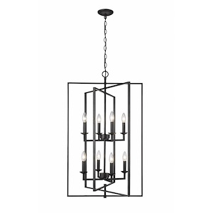 Nellis - 8 Light Pendant-36 Inches Tall and 24 Inches Wide - 1276205