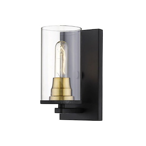 Burbank - 1 Light Wall Sconce-9 Inches Tall and 4.75 Inches Wide