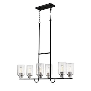 Clifton - 6 Light Chandelier-59 Inches Tall and 34 Inches Wide - 1333998