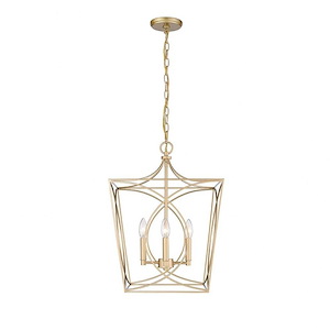 Tracy - 4 Light Pendant-21.9 Inches Tall and 15.87 Inches Wide - 1276153